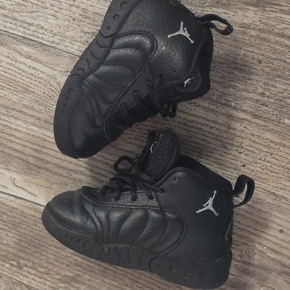 Kids Black Sneakers - Picture 7 of 7